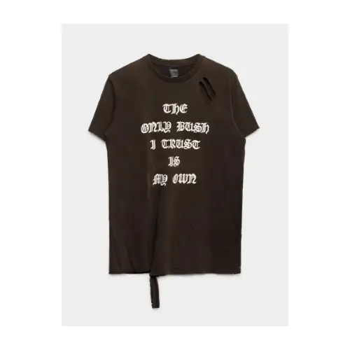 NUMBER (N)INE Anti-War Bush T-Shirt