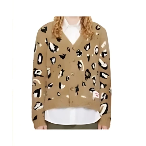 Charles Jeffrey LOVERBOY FLUFFY LABEL CARDI