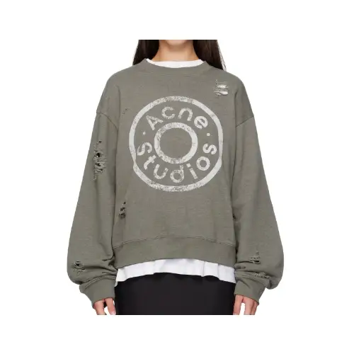 Acne Studios ロゴプリント スウェットシャツ