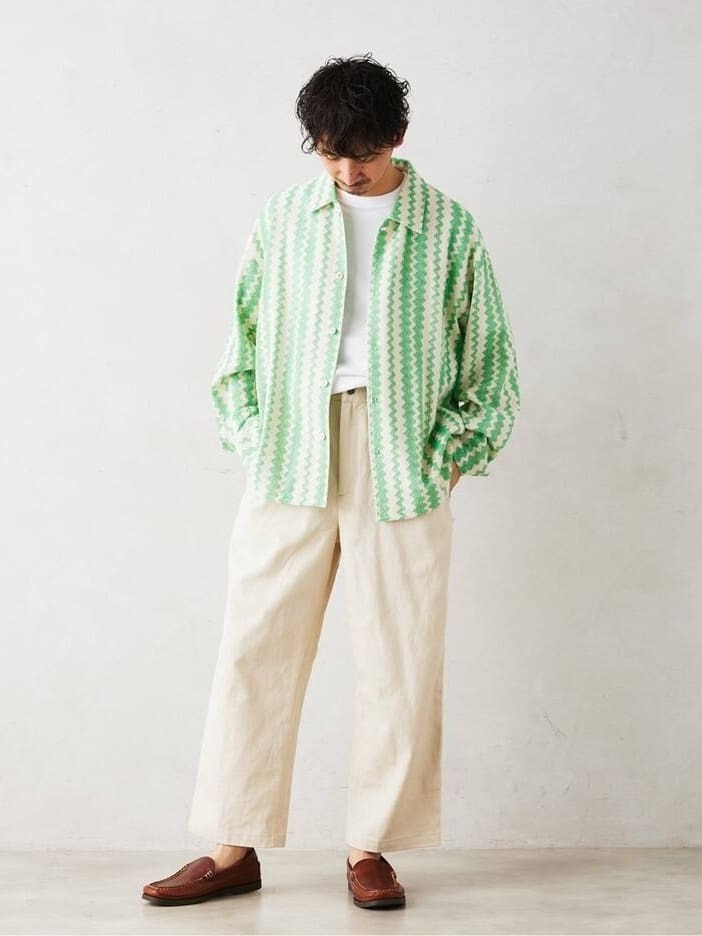 JOURNAL STANDARD relume INDIA COTTON クロシェアミ レギュラーシャツ