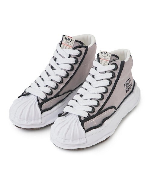 MAISON MIHARA YASUHIRO BLAKEY HIGH/original sole overhanging canvas