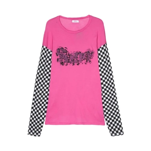 ERL PRINTED LIGHT JEERSEY LS T-SHIRT