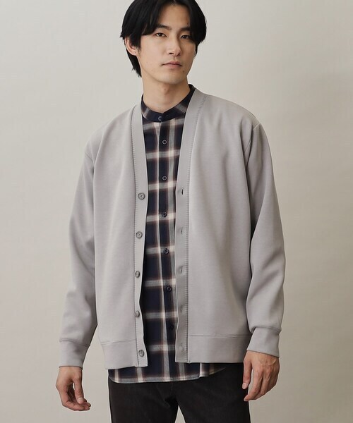 THE SHOP TK シルキーダンボールカーディガン