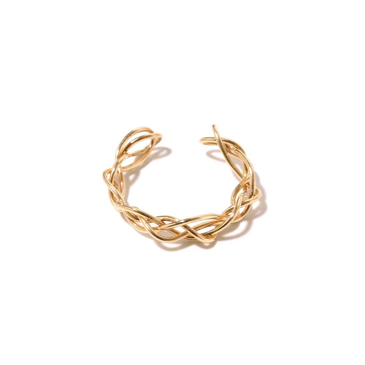 CHIKAKO YAJIMA Diamond Weave / Ear cuff & Ring