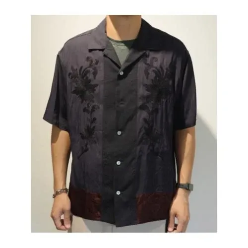 TOGA VIRILIS Rayon silk twill shirt