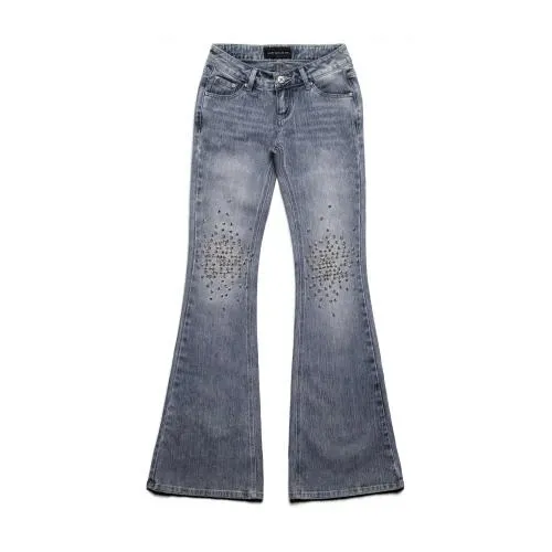 Racer Worldwide Spike Flared Denim