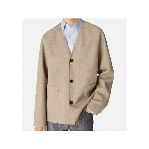 BOTTEGA VENETA ライトダブルウール＆カシミア コート