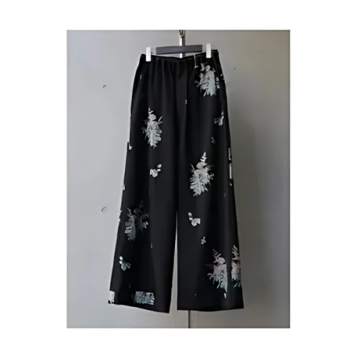 BED J.W. FORD Flower Pattern Wide Trousers