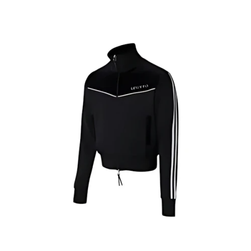 LECYTO Piping Line Track Zip Up Jacket