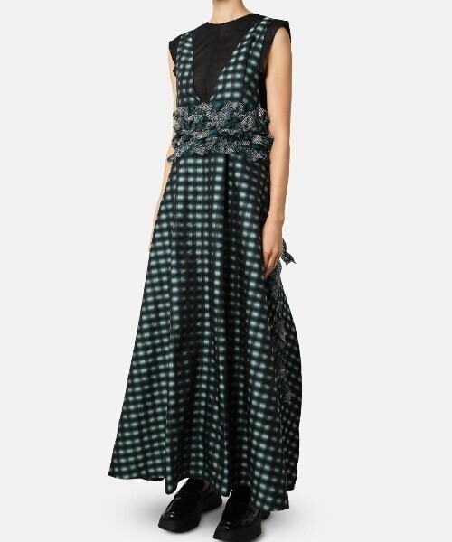 IRENE Harvest Plaid Dress