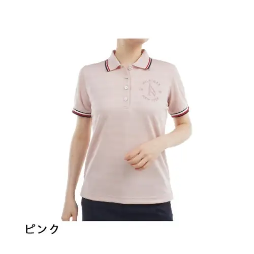Tommy Hilfiger Golf サークルロゴ ワンポイント半袖ポロシャツ