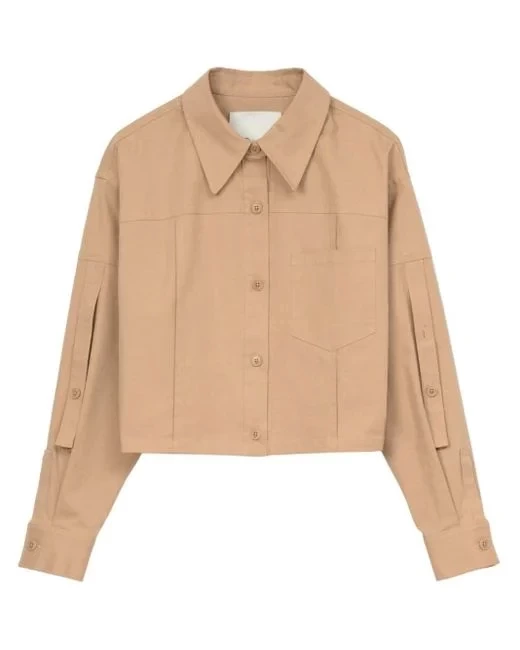 3.1 Phillip Lim ナチュラル ストラップディテール ジャケット