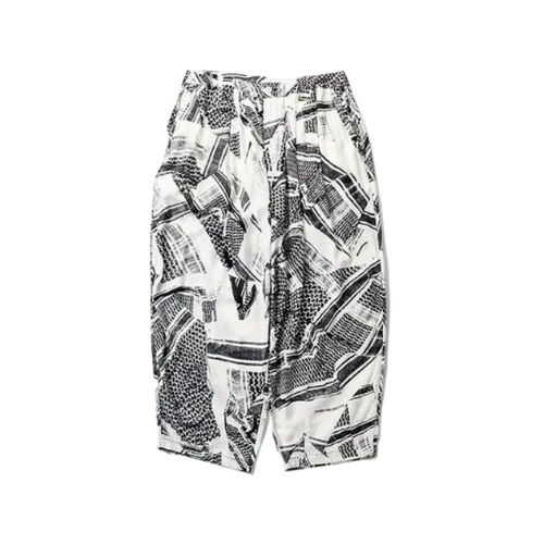 TIGHTBOOTH PRODUCTION Shemagh Balloon Pants "Ivory"
