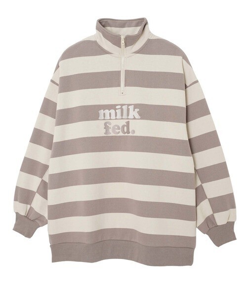 MILKFED. STRIPED SWEAT TUNIC
