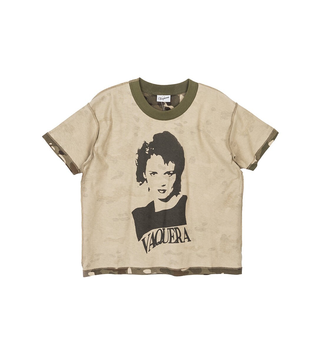 VAQUERA INSIDE OUT T-SHIRT CAMO