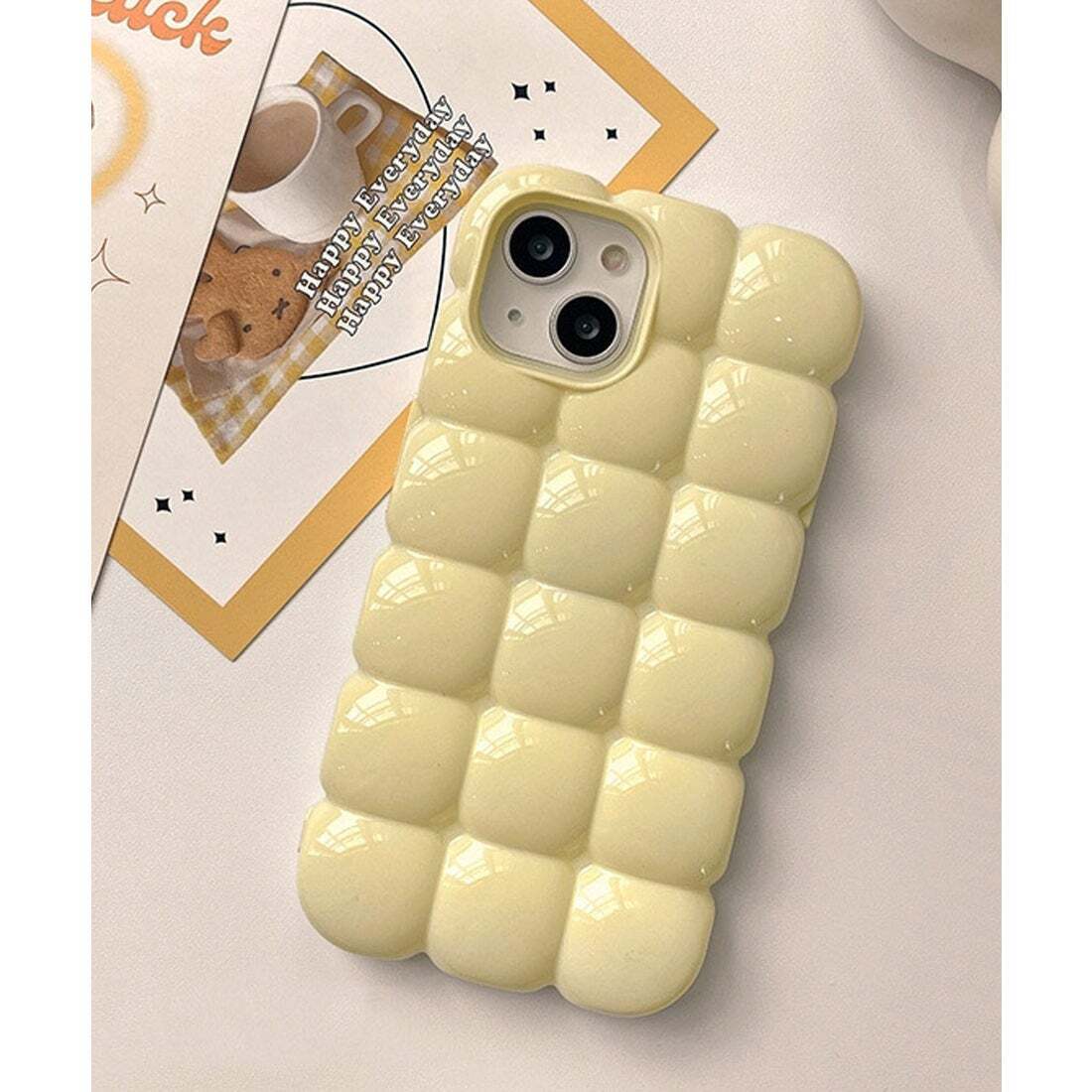 ShopNikoNiko ぽこぽこ 立体的 スマホケース