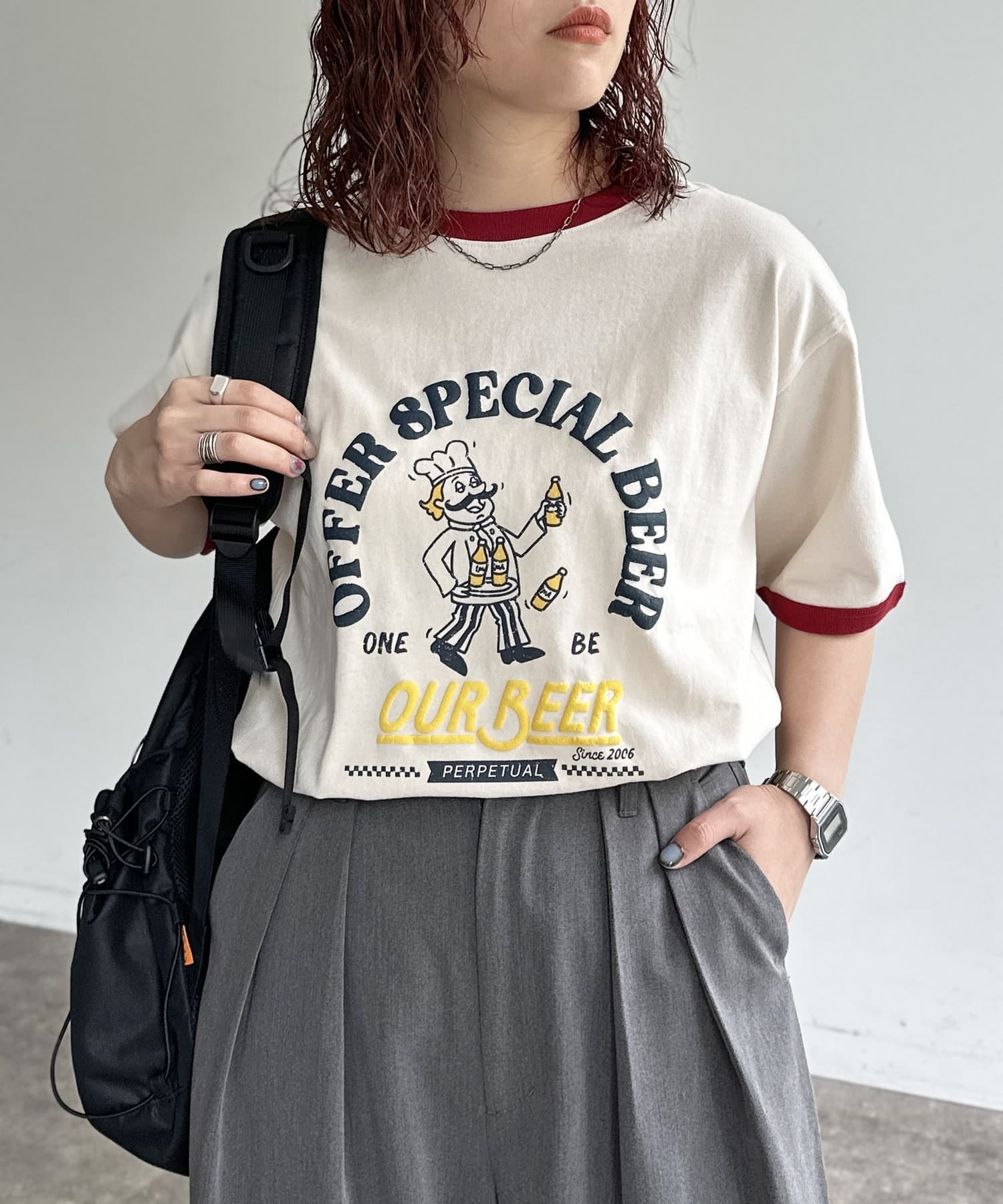 CPCM Assorted embroidery T