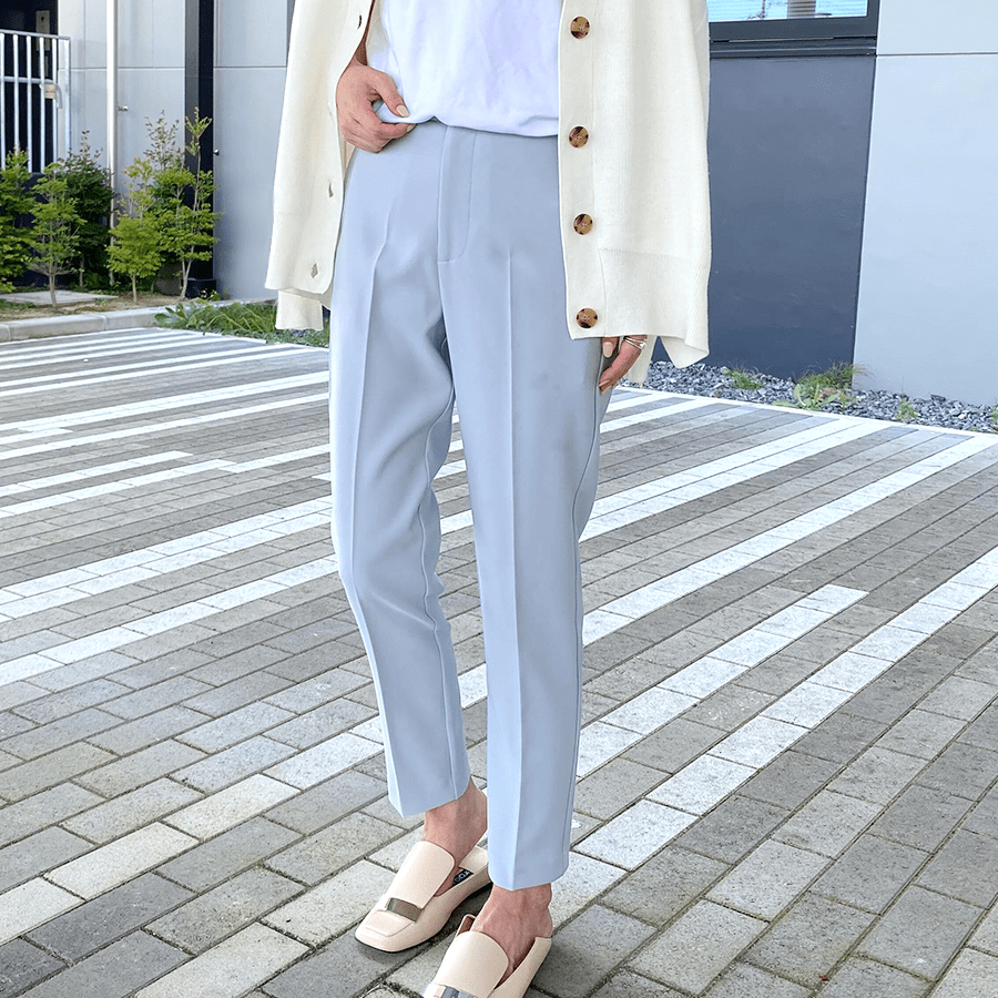 maison de Dolce. テーパードパンツ（blue gray）M