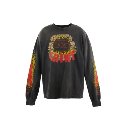 SAINT Mxxxxxx LS TEE/LIVE IN HELL