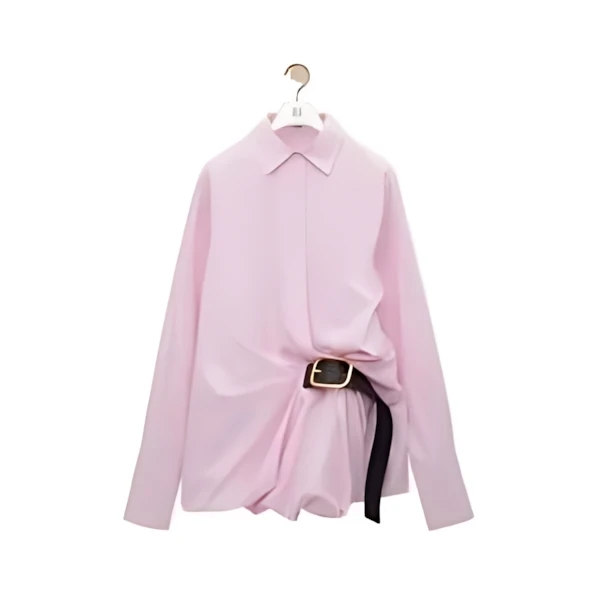 LOEWE ベルテッド シャツ（コットン）