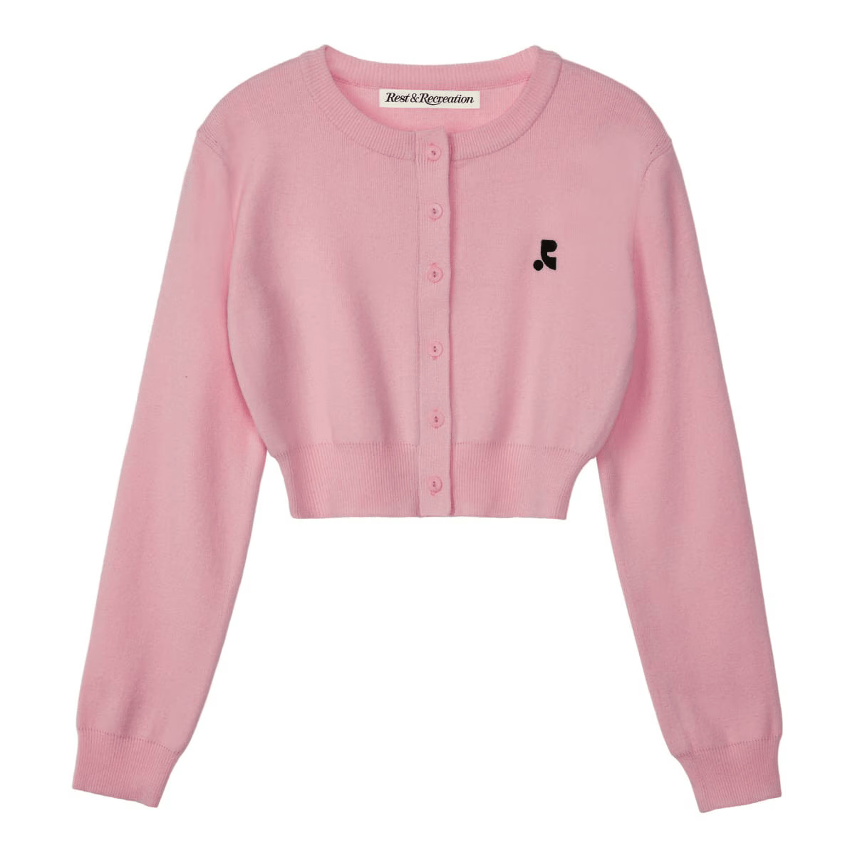 Rest & Recreation CROPPED KNIT CARDIGA