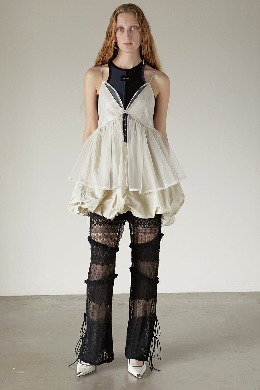 PRANK PROJECT Leather Combi Tunic