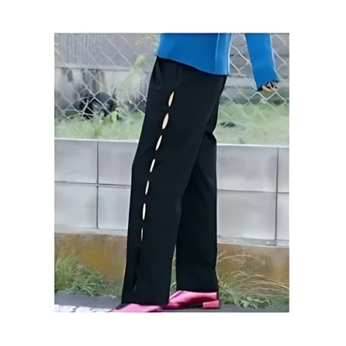 ELLEgirl サイドカットスウェットワイドパンツ