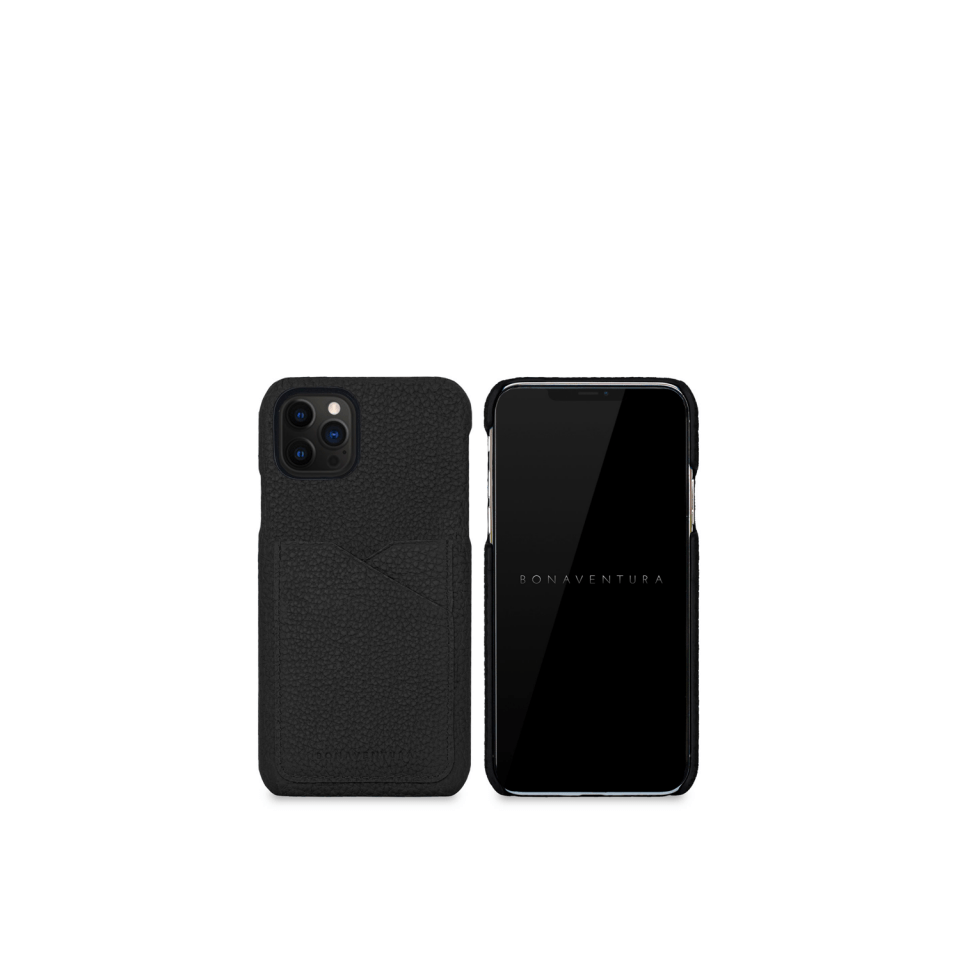 BONAVENTURA (iPhone 12 / 12 Pro) バックカバーケース シュリンクレザー
