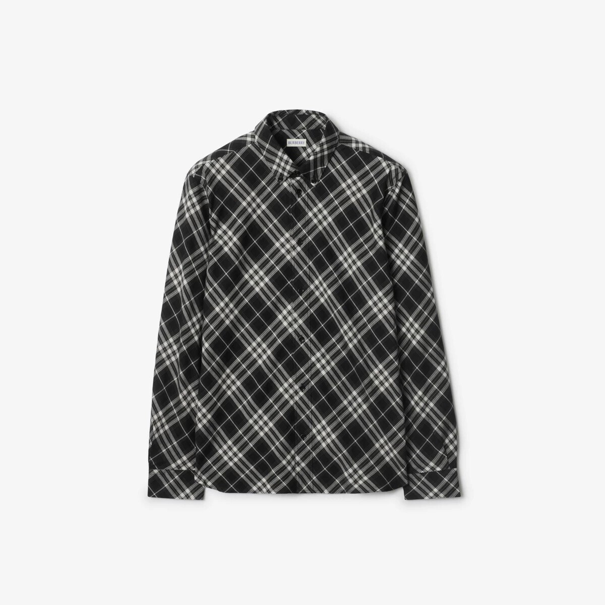BURBERRY リラックスフィット チェック コットンフランネルシャツ