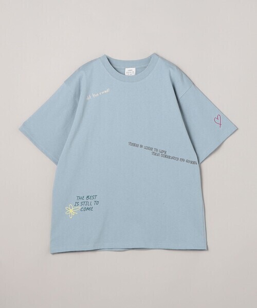 coen 天竺ミックスロゴＴシャツ