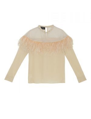 Sretsis White Swan Blouse
