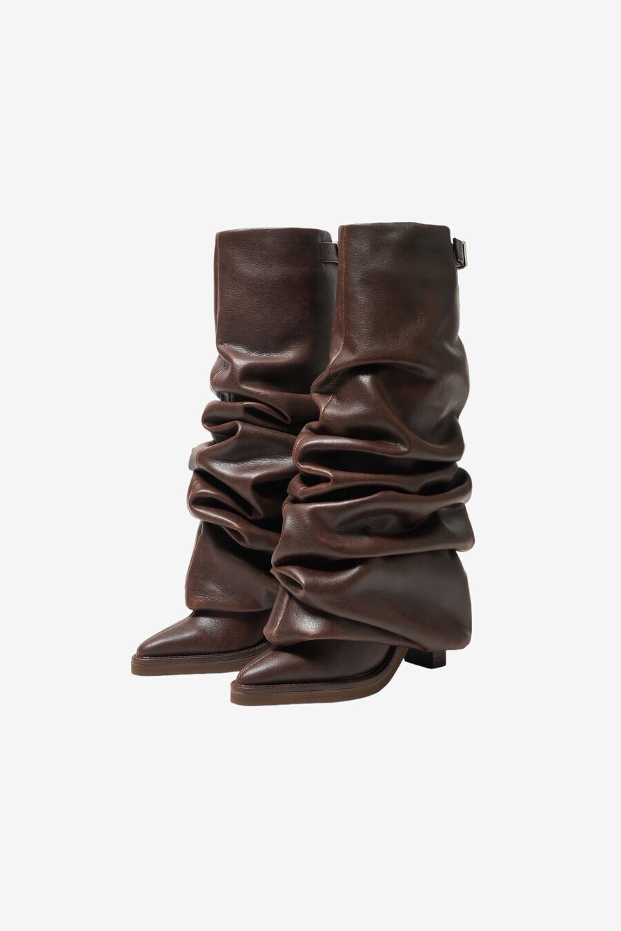 POOLDE Melted Boots Brown