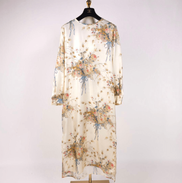 MaxMara シルクワンピース
