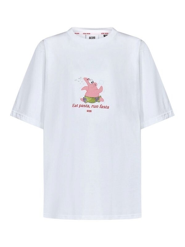 GCDS Tシャツ - Patrick Eat Pasta