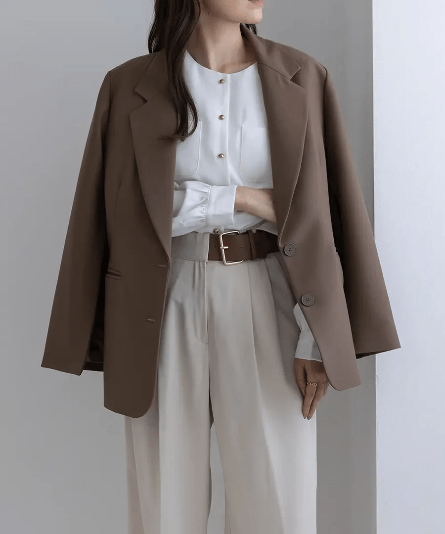 Jolie Mallette 2WaySleeve Slit Jacket