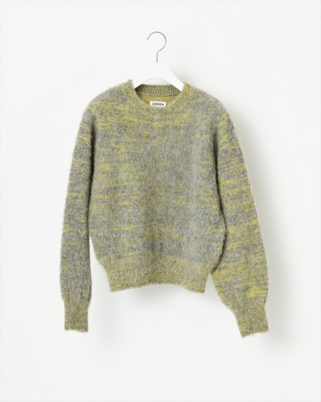 COOHEM KOHEN SHAGGY DOG KNIT PULLOVER