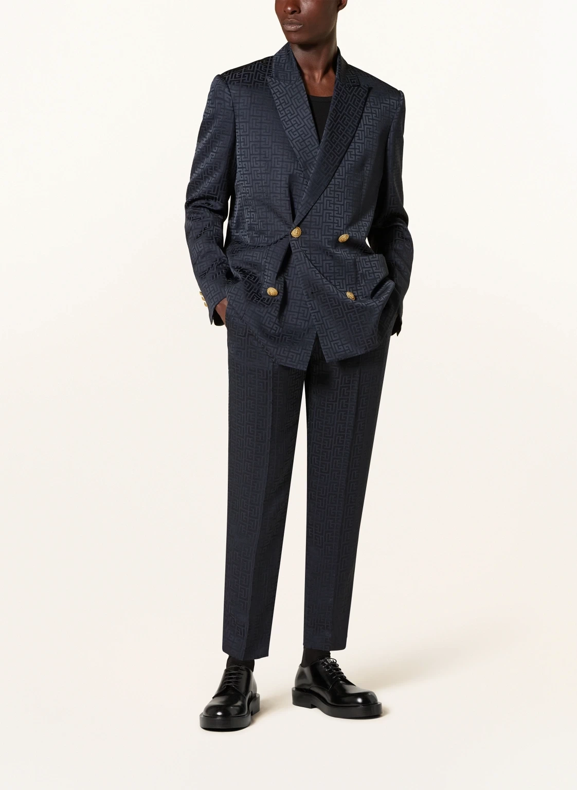 BALMAIN Suit jacket regular fit in satin