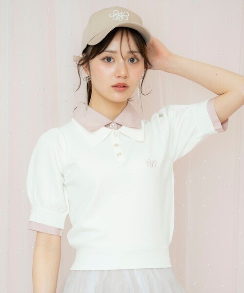WILLSELECTION レイヤード風ポロニット