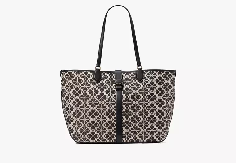 kate spade new york スペード フラワー ジャカード ラージ オープン トート