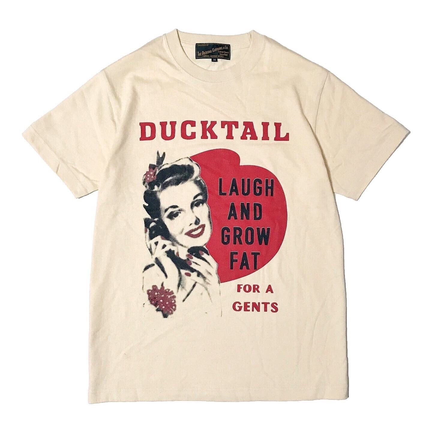 DUCKTAIL CLOTHING "GENTS"  半袖 Tシャツ