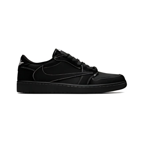 Travis Scott × NIKE Air Jordan 1 Low OG SP "Black Phantom"