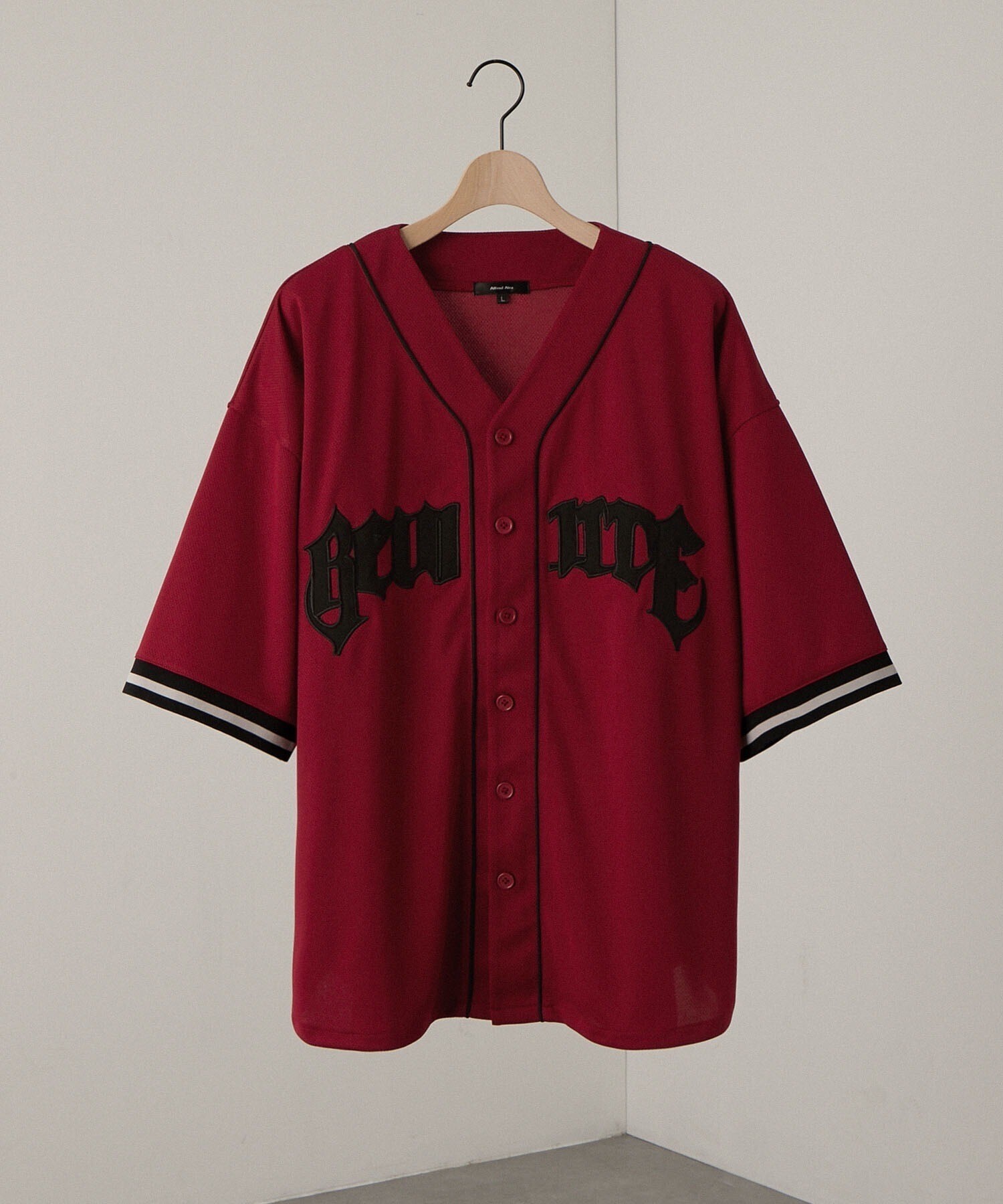 Alfred Alex ゲームデザイン ナンバリング ビッグベースボールTシャツ