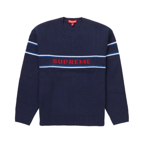 Supreme Chest Stripe Sweater