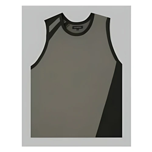 CRONOS NECK LOGO MESH SLEEVELESS