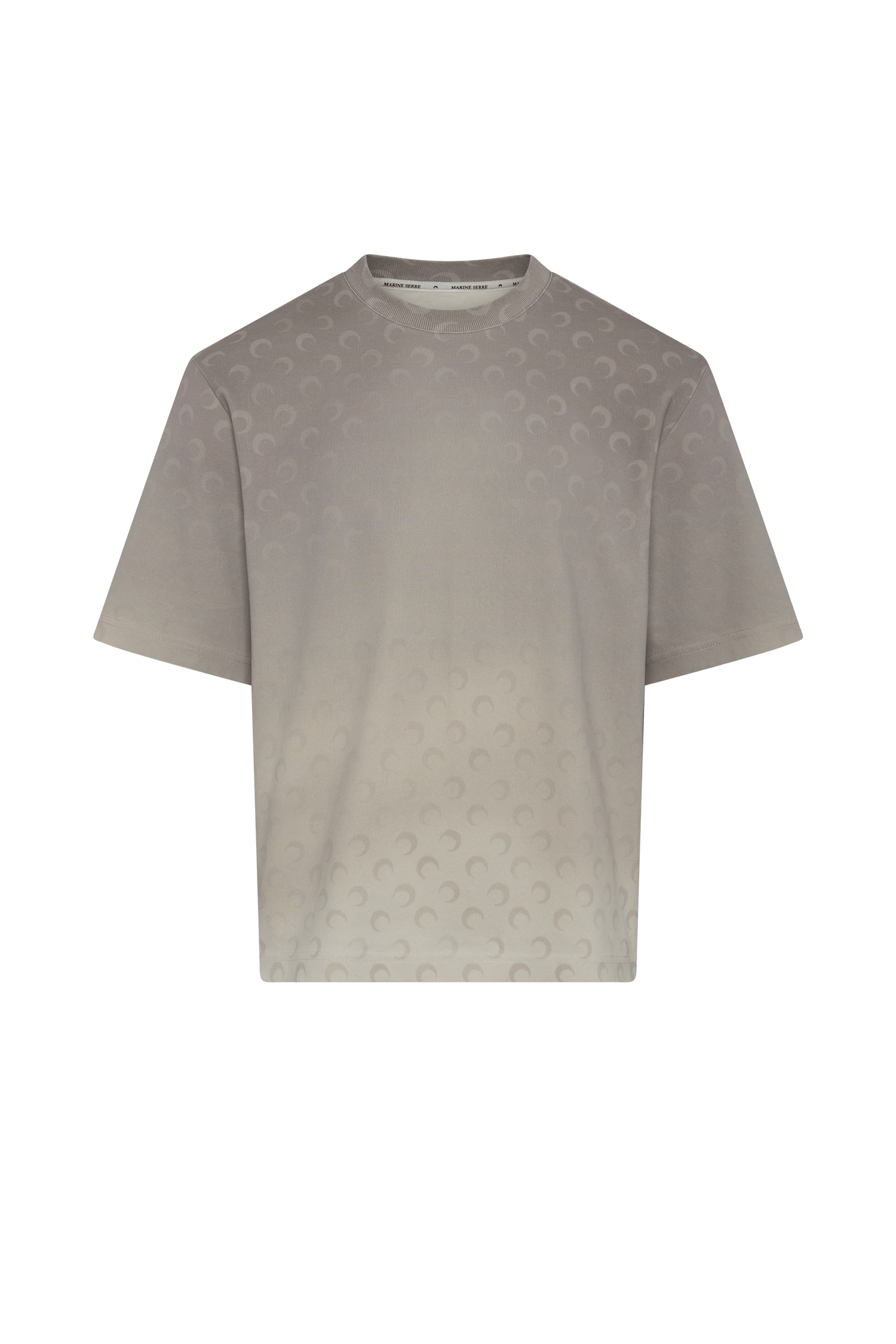 marine serre MOON FADED JERSEY LOOSE FIT T-SHIRT