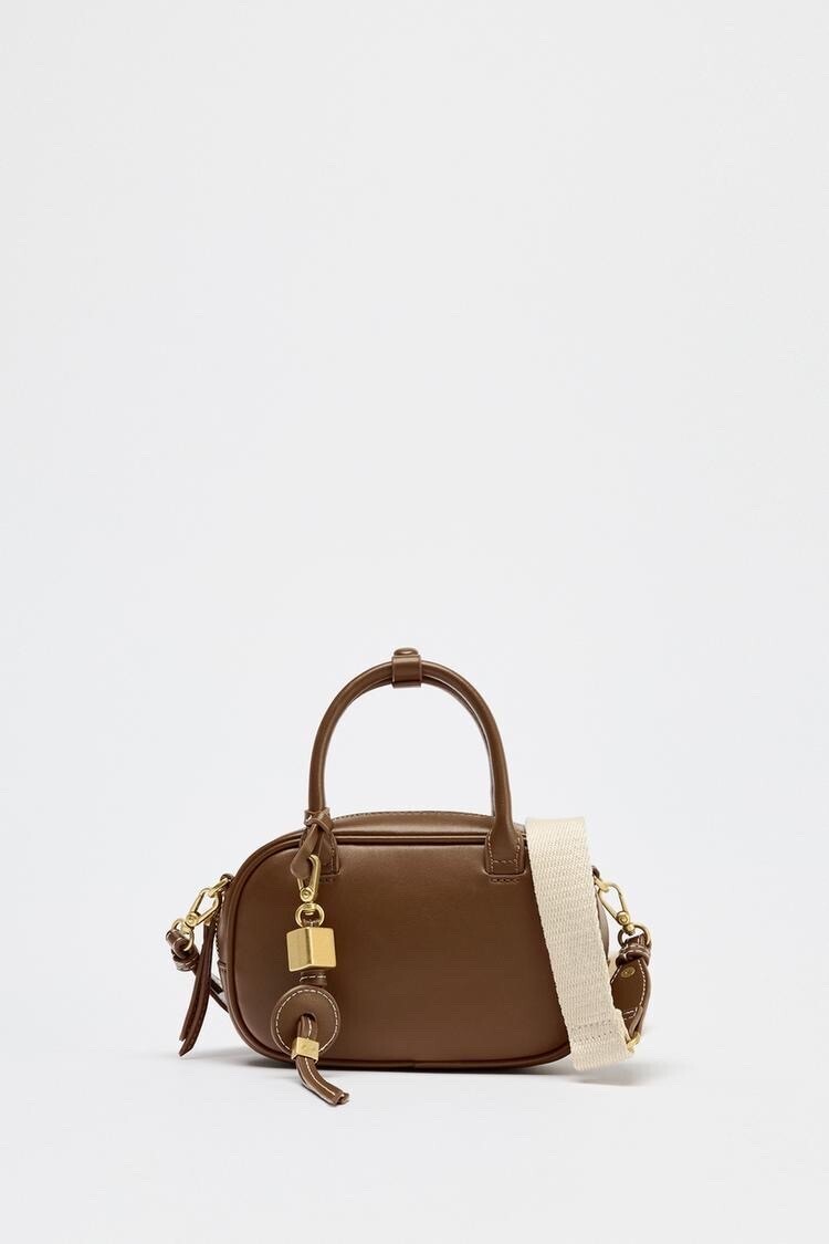 ZARA ミニステッチバッグ