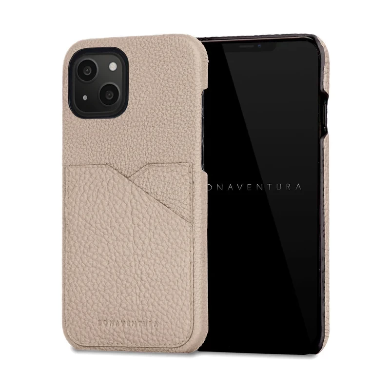 BONAVENTURA (iPhone 13) バックカバーケース シュリンクレザー