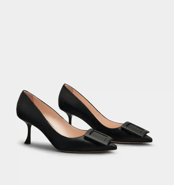 Roger Vivier ヴィヴ イン ザ シティ レザー パンプス
