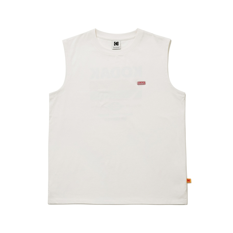 KODAK ブリーズポップエアロクールビッググラフィックスリーブレスTシャツ