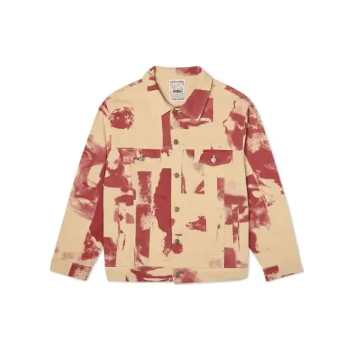KIDSUPER Collage Faces Denim Jacket